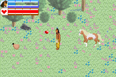 Spirit Stallion of the Cimarron Search for Homeland screenshot 4 for GameBoy Advance